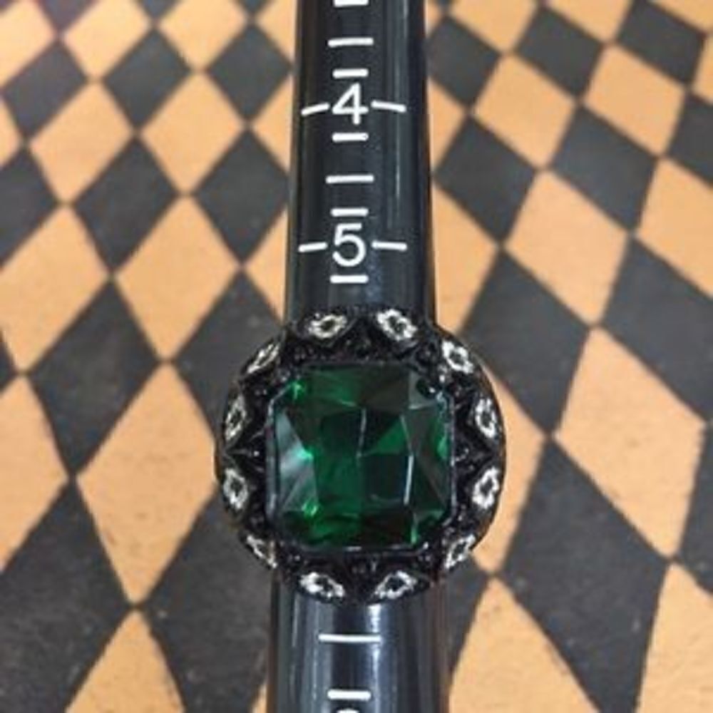 HOST PICK Green cocktail ring